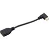 ZEZEFUFU Mini adattatore HDMI, mini HDMI maschio a femmina, cavo di prolunga HDMI 1080P Full HD