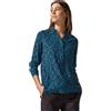 Cecil B345132 Camicia Lunga Stampata, Celestial Aqua Blue, L Donna