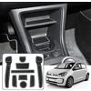 Ruiya Compatibile con VW UP/Seat Mii/Skoda Citigo 2013-2023 2024 Antiscivolo Interno Tappetini, VW e-UP! Tappetini Gomma Tappetini in Gomma per Auto Tappetino Bracciolo Protezione VW UP Accessori
