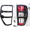 JHCHAN 3 Slim Parafanghi Allargati per Ford Ranger MK7 / T8 Accessori | Nero Painted ABS Passaruota, 6.5cm Body Coverage & 2cm Tyre Extension, Non-Sensor Models Only, Anti-Fingerprint