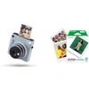 instax Fujifilm instax SQUARE SQ 1 Glacier Blue - Fotocamera Istantanea + Confezione da 20 Pellicole Istantanee instax SQUARE, Stampe Formato Quadrato 62 mm x 62 mm