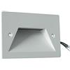 TOT ELECTRIC Segnapasso led incasso 3W per cassetta scatola 503 220V applique luce per esterno elegante lampada parete (Bianco, Luce Calda 3000K)