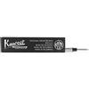 Kaweco Euro - Mina per penna roller, 0,7 mm, colore: Nero
