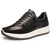 ARA New York, Scarpe da Ginnastica Donna, Nero, 42.5 EU Larga