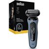 BRAUN Series 5 52-A1000S Rasoio elettrico barba, 3 lame flessibili, 2 modalità di rasatura: standard e turbo, con tecnologia senso adapt