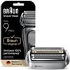 BRAUN Testina di ricambio per rasoio BRAUN SERIES 9, compatibile con tutta la Serie 9