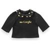 Corolle Ma Corolle 9000212870 T-Shirt Nero e Oro Abbigliamento Bambola Ma Corolle, 36 cm dai 3 anni
