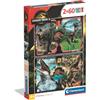 Clementoni - Puzzle per Bambini 60 Pezzi Supercolor, 4+ Anni, Illustrazione di Jurassic World: Rebirth, Idea Regalo, Made in Italy, 27x18,5 cm, 24830