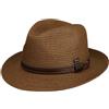 LIPODO CAPPELLISHOP Mondavio Bogart Cappello Fedora Prodotto in Italia Uomo Primavera Estate