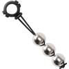 BDSMAGE Anello Pene con Sfera di ferro, Cock ring per Allenamento con i pesi, Sex Toys Anelli Pene per un'erezione più lunga e più piena, Stimolazione di Coppia Giocattoli Sessuali (520g)