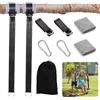 Lyaor Cinghie per Amaca All'aperto - Portata Max 500KG - Kit di Fissaggio per Amaca Altalena con Cinghie da 1.5m Cinghie Pendenti Altalena per Albero Attrezzatura per Giardino Campeggio