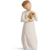 Willow Tree Heart 2024, Favorite Memories Kept Close, Engraved Year, an Expression of Love and Caring, Commemorate Weddings, Graduations, Births, Sculpted Hand-Painted Figure