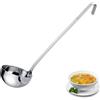 Westmark Mestolo Pro - piccolo in acciaio inossidabile per la cucina professionale - Mestolo per salse, condimenti, ecc. - Argento, Ø 10 cm, 250 ml