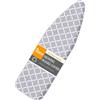 Neccom Copriasse da stiro e cuscinetto di dimensioni standard 38,1 x 137,2 cm, resiste a bruciature e macchie, con bordo elastico, resistente, extra spesso, in cotone