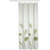 Gardinia Sehlbach Tenda pronta per l'uso con occhielli, In voile con ricamo, Verde, 135 x 235 cm, Traslucida, Opaca, Fissaggio facile, Certificato Oeko-Tex, Nastro accorciante incluso