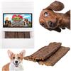Bite & Delight 500g Strisce di Carne di Cavallo - Snack di Carne di Cavallo per Cani - Premi Ipoallergenici Ricchi di Nutrienti