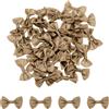 QUARKZMAN 50pz Fiocchi per caffè 1.5 x 1 Mini Fiocco per Realizzare Piccoli Fiocchi di Raso Sfusi per Cucito Fai da Te, Scrapbooking, Regalo di Nozze, Decorazione per La Casa
