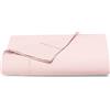 Pizuna Linens Pizuna Lenzuolo sopra singolo Cotone 150x280 cm Rosa Chiaro, 400 fili con trama Sateen in 100% Cotone a fiocco lungo Lenzuolo sopra singolo 1 solo pezzo (Biancheria De Letto Rosa Chiaro)