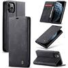 Cracedily Cover per iPhone 11 Pro Max Case, Custodia Cover Pelle Premium Portafoglio con Porta Carte Magnetica Supporto Protezione Flip Case Custodia per iPhone 11 Pro Max, Nero