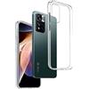 WEIOU Cover Per Xiaomi Redmi Note 11S / Note 11 4G - Custodia In TPU Morbido Con Bordo Dorato Placcato (Bianco) - 4