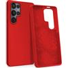 MyGadget Cover per Samsung Galaxy S25 Ultra - Custodia Antiurto in Silicone Morbido - Case con 3 Strati in TPU Ultra Resistente - Protezione Antigraffio - Rosso