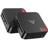 NiPoGi E3B AMD Ryzen 7 7730U, 16GB DDR4 512GB SSD Mini Desktop Computer, AMD Radeon Graphics, 4K@60Hz Triplo Display DP+HDMI+Type-C/WiFi 6/BT5.2 Micro Gaming PC