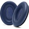 WC Wicked Cushions Cuscinetti auricolari di ricambio extra spessi per cuffie Bose QC45 (QuietComfort 45) | Midnight Blue