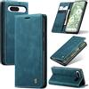 Azororo Cover per Google Pixel 8A 5G, Premium PU Pelle Custodia, Magnetica Carta Fessura Portafoglio Case, Flip Cavalletto Custodia per Google Pixel 8A - Blu verde