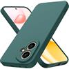 Byvuwiay Cover per Honor 400 5G, Morbida Silicone Liquida TPU Protettivo Ultra Slim Custodia Antiurto, Custodia Compatibile con Honor 400 5G - Verde scuro
