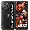 Blackview BV5300Plus Rugged Smartphone 2025, 24GB+128GB/1TB Espandibile/Octa-core, Telefono Indistruttibile Cellulare Robusto, 6580mAh, 6.1 HD+ 13MP+5MP, NFC/Face ID/OTG/GPS/Dual SIM 4G/IP68/IP69K