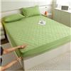 ELYSYSRL Lenzuolo con Angoli Lettino Coprimaterasso Matrimoniale Singolo Una Piazza e Mezza Trapuntato Fodera Coprimaterassi Lavabile Antiscivolo Microfibra Protezione per Materasso(Color 7,1PC 90x200cm)