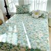 Odot Lenzuolo Coprimaterasso Cotone, Floreale Lenzuola sotto con Angoli profondità, per Bambino Adulto, Singolo Matrimoniale e Una Piazza e Mezza (90x200cm,Floreale)