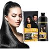 Gegong Shampoo per Capelli Neri allo Zenzero, 500 ml, 2 in 1 a Mezza Durata, 5 Minuti Finsh
