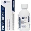 President COLLUTORIO WHITE ad azione sbiancante professionale. Denti più bianchi, efficace azione antibatterica, antiplacca e antitartaro. Gusto menta, rinfrescante antialitosi - 200 ml
