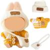 PANYI Set di 3 Pezzi di Peluche Vestiti Abbigliamento Bambola Set di Vetement Pour Peluche Mini Vestiti da 17 Cm Accessorio per Bambole