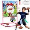 HYES Gioco di Calcio Set per i Bambini, Calcio Gioco di Lancio della Porta con Illuminazione a LED, Calcio Americano Kit di Lancio per Interno Esterno, palloni da Calcio Regali per i Ragazzi Ragazze