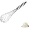 Westmark Whisk Pro - Frusta flessibile in acciaio inossidabile - Pratica frusta per uova, pasta, ecc. - Montare, mescolare e mescolare - Argento, 38 cm