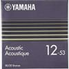 YAMAHA SA12 Corde per Chitarra Acustica - Light (012-053), 80/20 Bronze