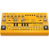 BEHRINGER TD-3 AM GIALLO SINTETIZZATORE ANALOGICO DI BASSI CON STEP SEQUENCER ARPEGGIATORE E FILTRO RISONANTE