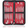 YYTECH 12 Pezzi Set di Attrezzi per Modellare, Attrezzi per Intagliare Cera di Argilla Acciaio Inox con Custodia per Il Trasporto, Strumenti di Intaglio a Doppia Punta per Scultura di Ceramica