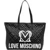 Love Moschino Moschino Borsa donna Love shopping ecopelle trapuntata nero B25MO132 JC4376PP0LKR100A Grande