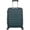 GHEPARD Valigia rigida Trolley da viaggio con serratura a combinazione, 4 Ruote - SoftGlide (Verde Scuro, 55 cm)