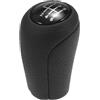 Hihaha Pomello Cambio Manuale 6 Velocità Per Mazda 3 10-13 1 Pezzo | Colore Nero Materiale Finta Pelle Plastica Diametro 14.5mm Dimensioni 7.3x4.4cm Per Mazda 5 12-15 Per Mazda 6 09-13
