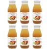 Agricola Miglioretti Succo di pesca 100% Biologico 6X 200ml, Spremuta a Freddo senza Zuccheri Aggiunti - Prodotto Italiano Naturale e Dissetante