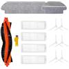Laimaiou Kit di accessori Ricambi per Xiaomi Robot Vacuum-Mop 2S S12 Xiaomi Mi Robot Vacuum-Mop P Robot aspirapolvere 15 confezioni 1 spazzola a rullo, 4 filtro, 6 spazzole laterali, 4 panno Mop