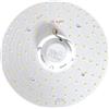 Voltix Modulo LED Circolare per Plafoniera, 220V, 32W 3200lm Ultra Slim con Calamita, Luce Bianca Calda, Ricambio Tubo Neon LED, Facile da Installare (Bianca calda/3000K, 32W)