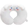 Roffatide Cuscino da viaggio Cinnamoroll a forma di U a forma di U con stampa anime, per dormire, Natale e compleanno, bianco