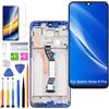 HLYGZX Display di ricambio per schermo LCD Xiaomi Redmi Note 8 Pro, 2015105 M1906G7I M1906G7G Display Touch Digitizer Assembly parti di riparazione (blu con cornice)