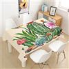 Morbuy Tovaglia Rettangolare di Cactus Stampa, Tovaglie da Tavolo Impermeabile Antimacchia 100% Poliestere per Cucina Giardino Feste Decorazioni (Fiore di Cactus,140x200cm)