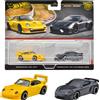 Mattel Hot Wheels Premium Porsche 993 GT2 Porsche 718 Cayman GT4 Macchinina Giocattolo